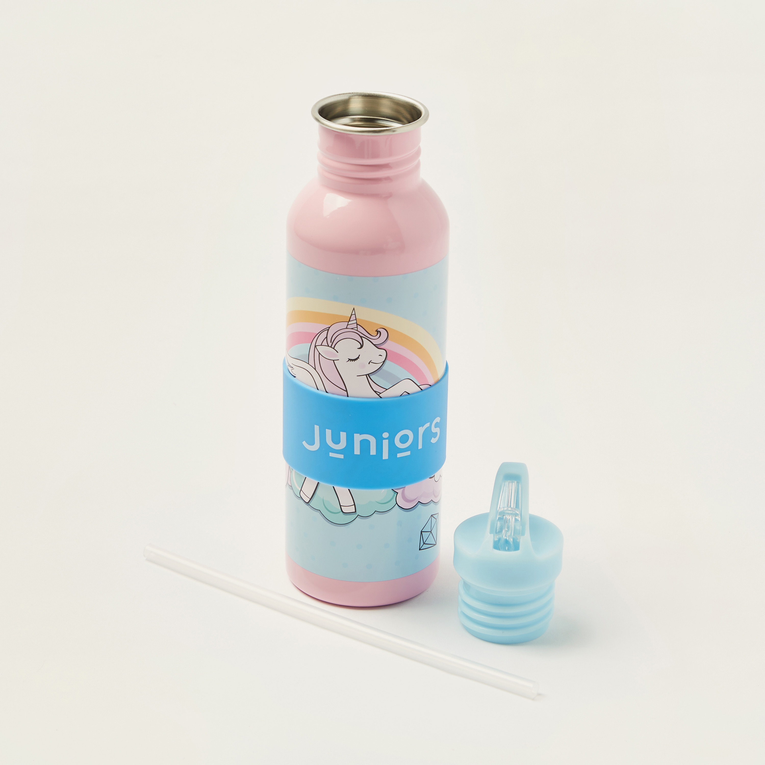 Juniors Printed Stainless Steel Water Bottle - 750 ml-school-waterbottles-image-4