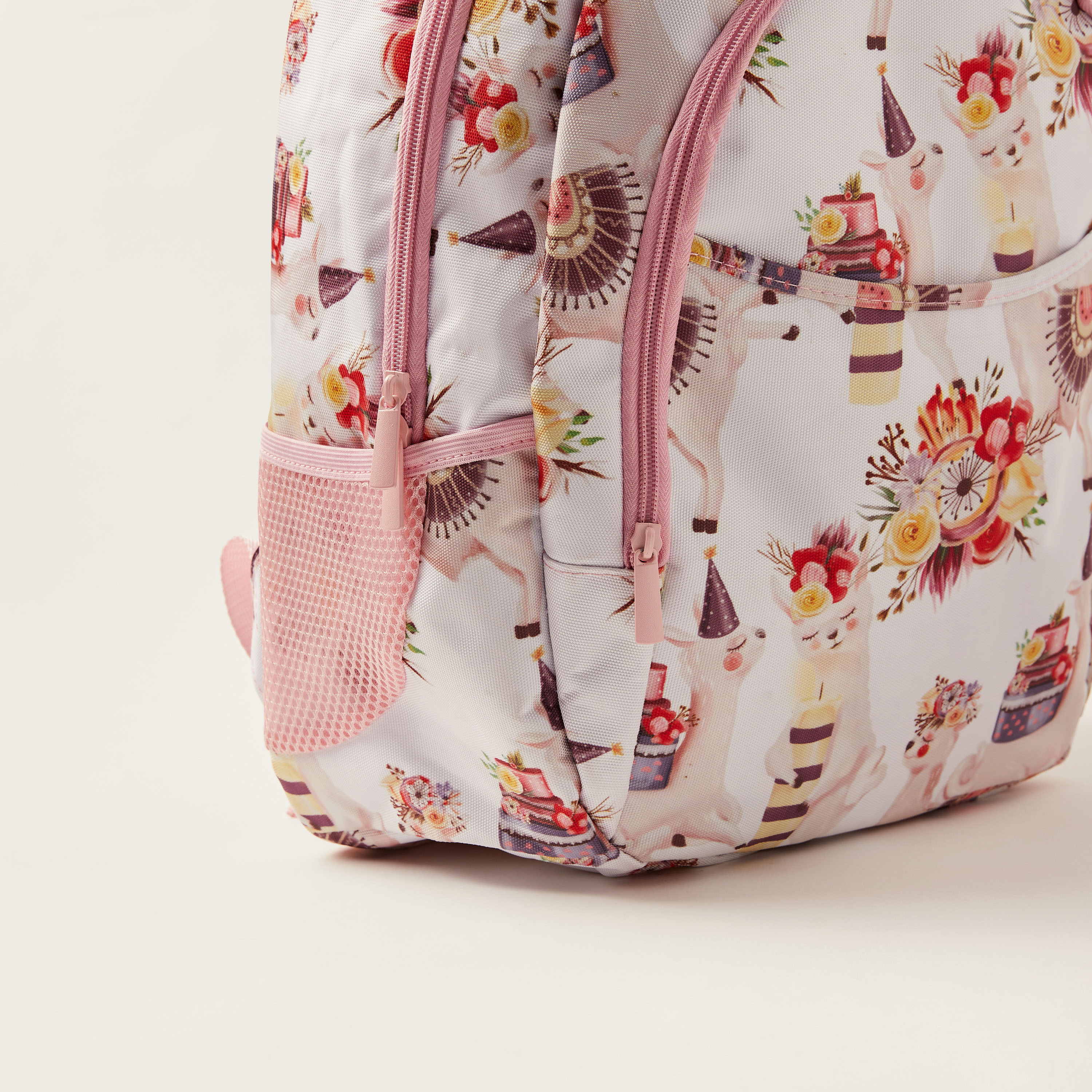 Juniors All Over Print Backpack with Laptop Sleeve and USB Port - 18 inches-school-bagsandbackpacks-backpacks-image-3