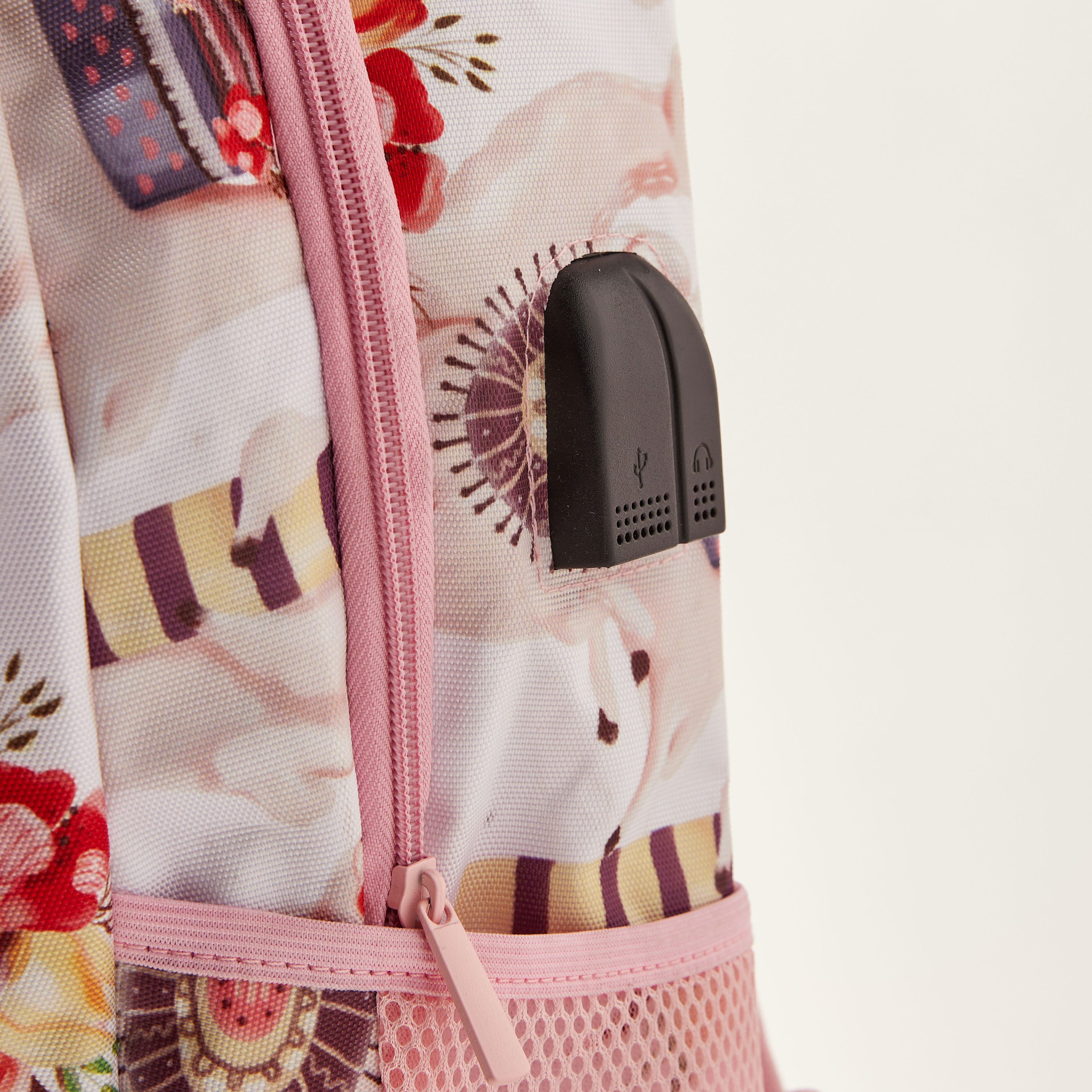 Juniors All Over Print Backpack with Laptop Sleeve and USB Port - 18 inches-school-bagsandbackpacks-backpacks-image-4