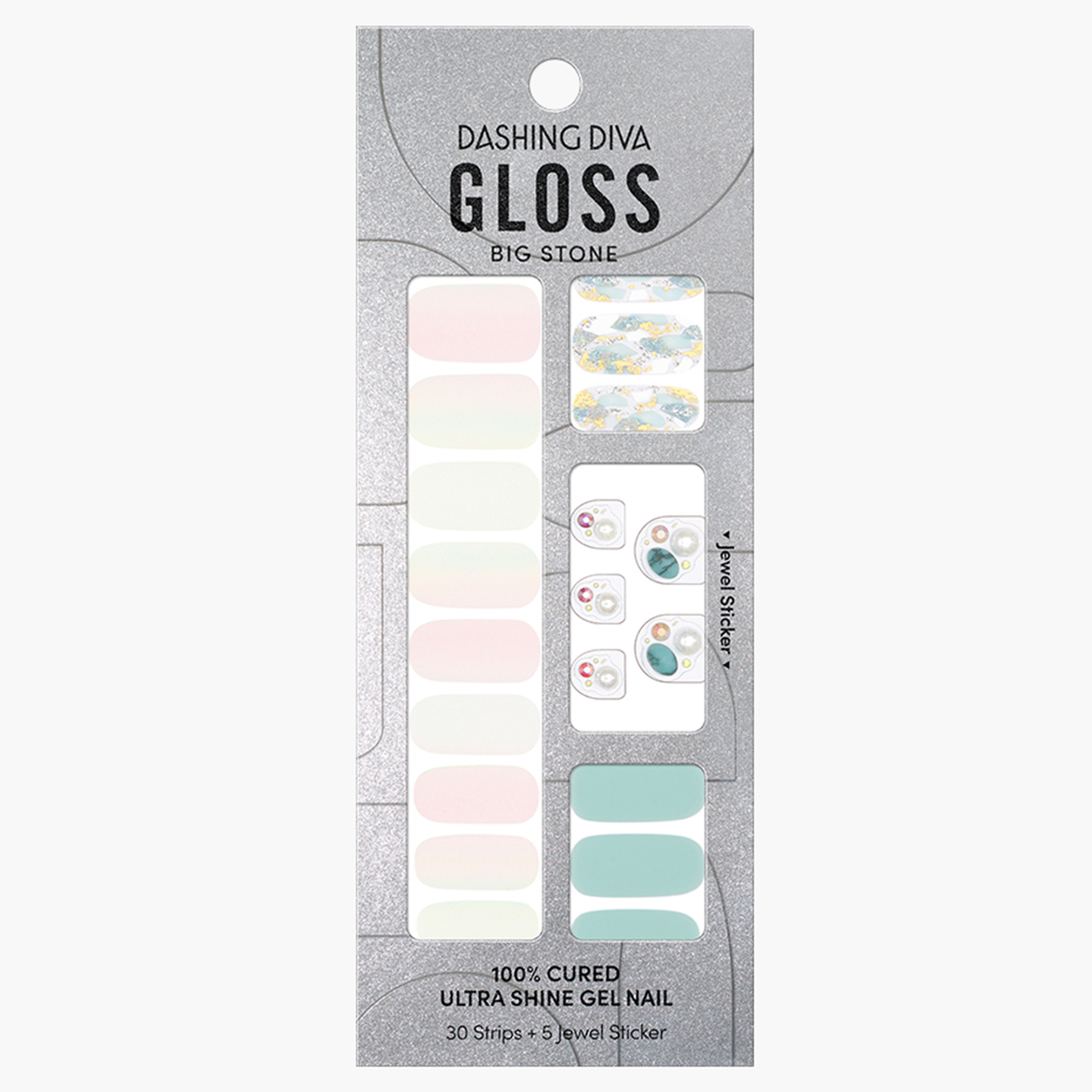 Dashing Diva Gloss Palette Nail Sticker Set-beautyandpersonalcare-makeup-nails-artificialnails-image-1