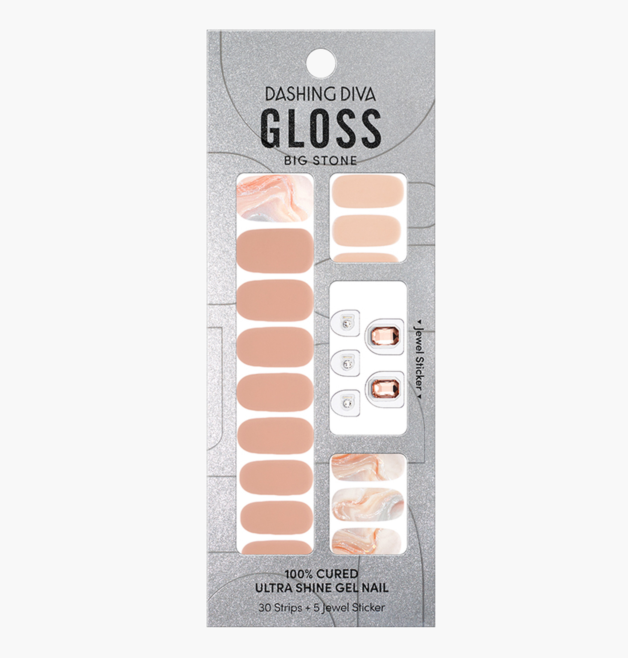 Dashing Diva Gloss Palette Nail Sticker Set-beautyandpersonalcare-makeup-nails-artificialnails-image-1