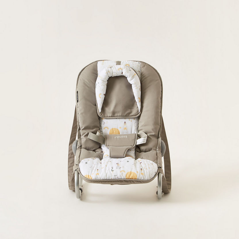 Juniors Brick Baby Rocker with Pillow-Infant Activity-image-1