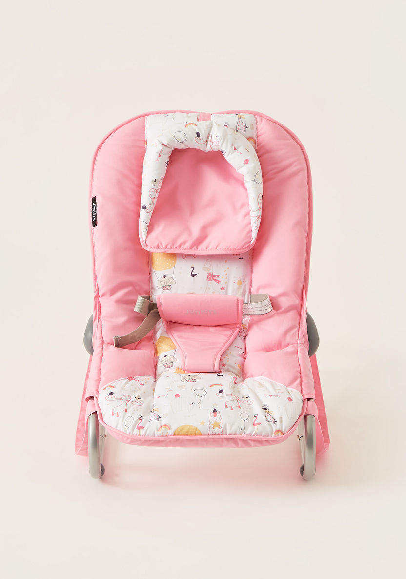 Juniors Brick Baby Rocker with Pillow-Infant Activity-image-3