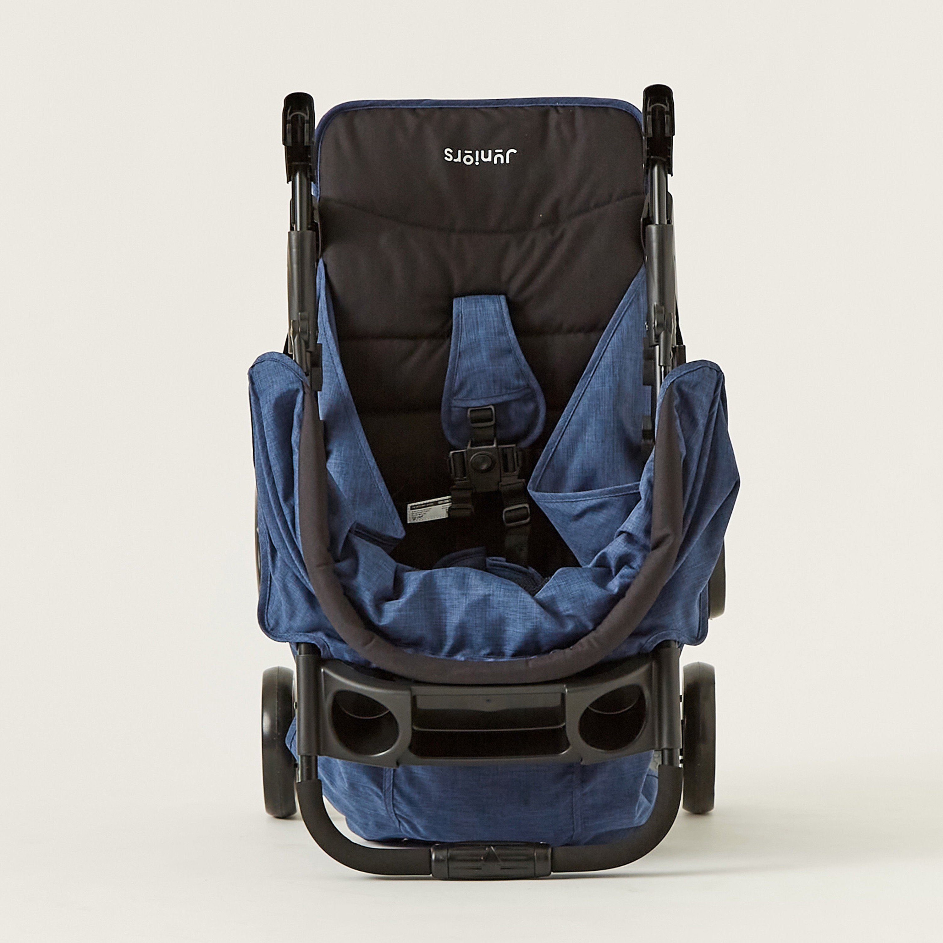 One hand clearance fold double stroller