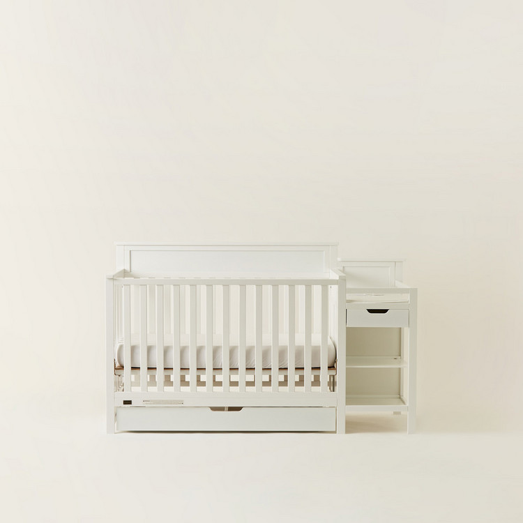 Giggles Nero Crib with Changer and Storage