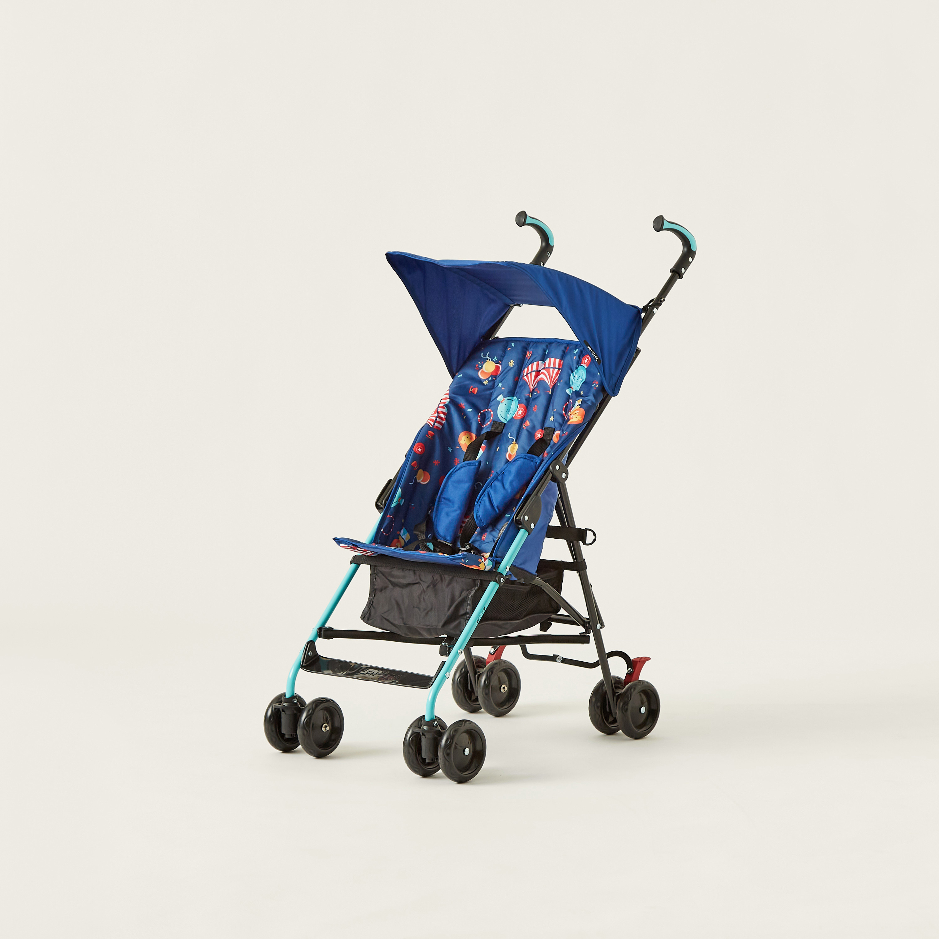 Juniors Scooty Blueberry Baby Buggy with Compact and Foldable Frame Upto 3 years