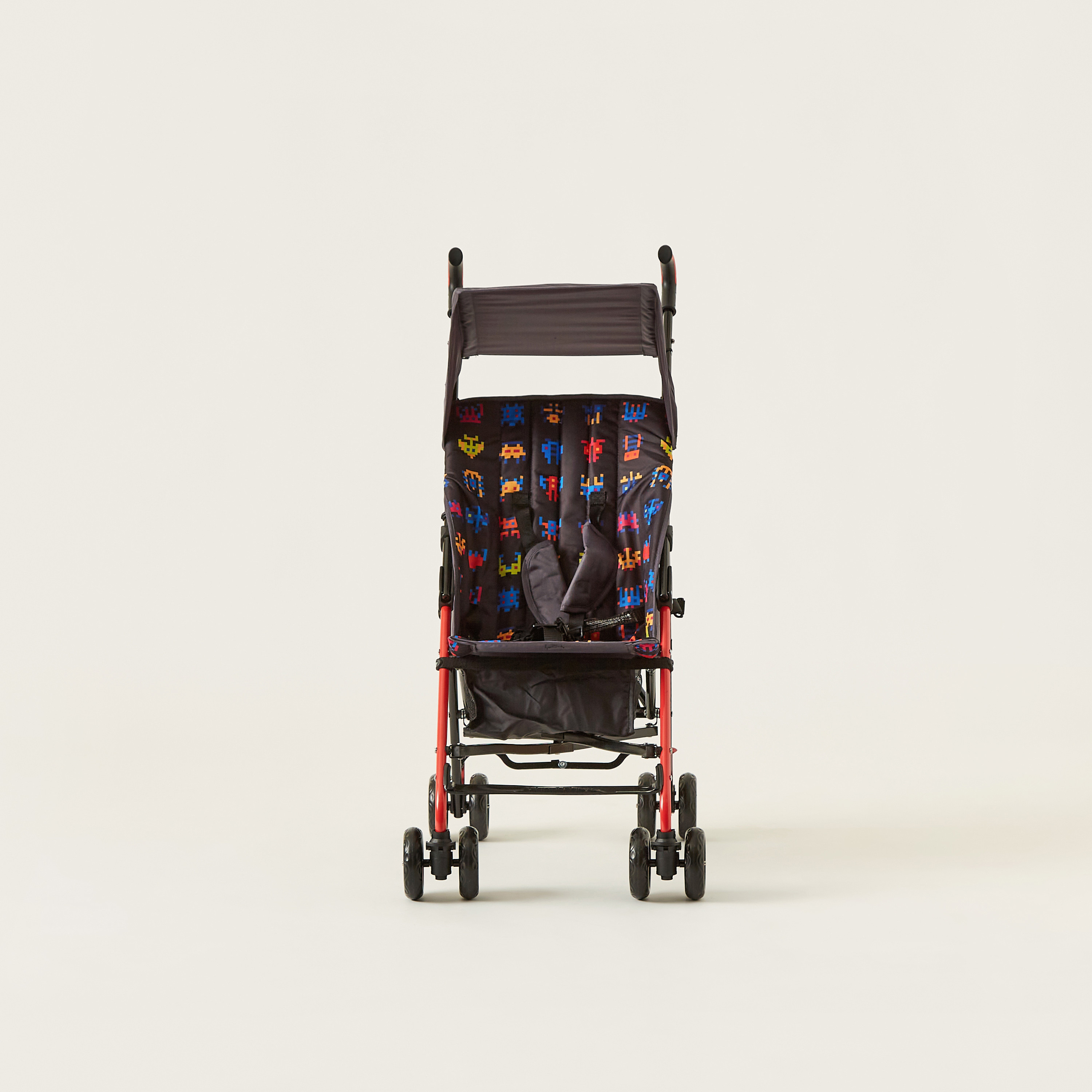 Juniors Scooty Charcoal Baby Buggy with Compact and Foldable Frame (Upto 3 years)-baby-gear-strollersandprams-buggies-image-2