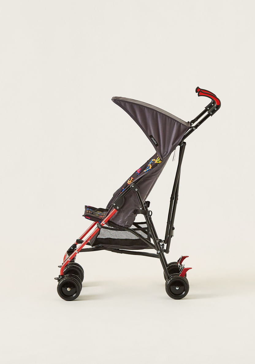 Juniors Scooty Charcoal Baby Buggy with Compact and Foldable Frame (Upto 3 years)-Buggies-image-2
