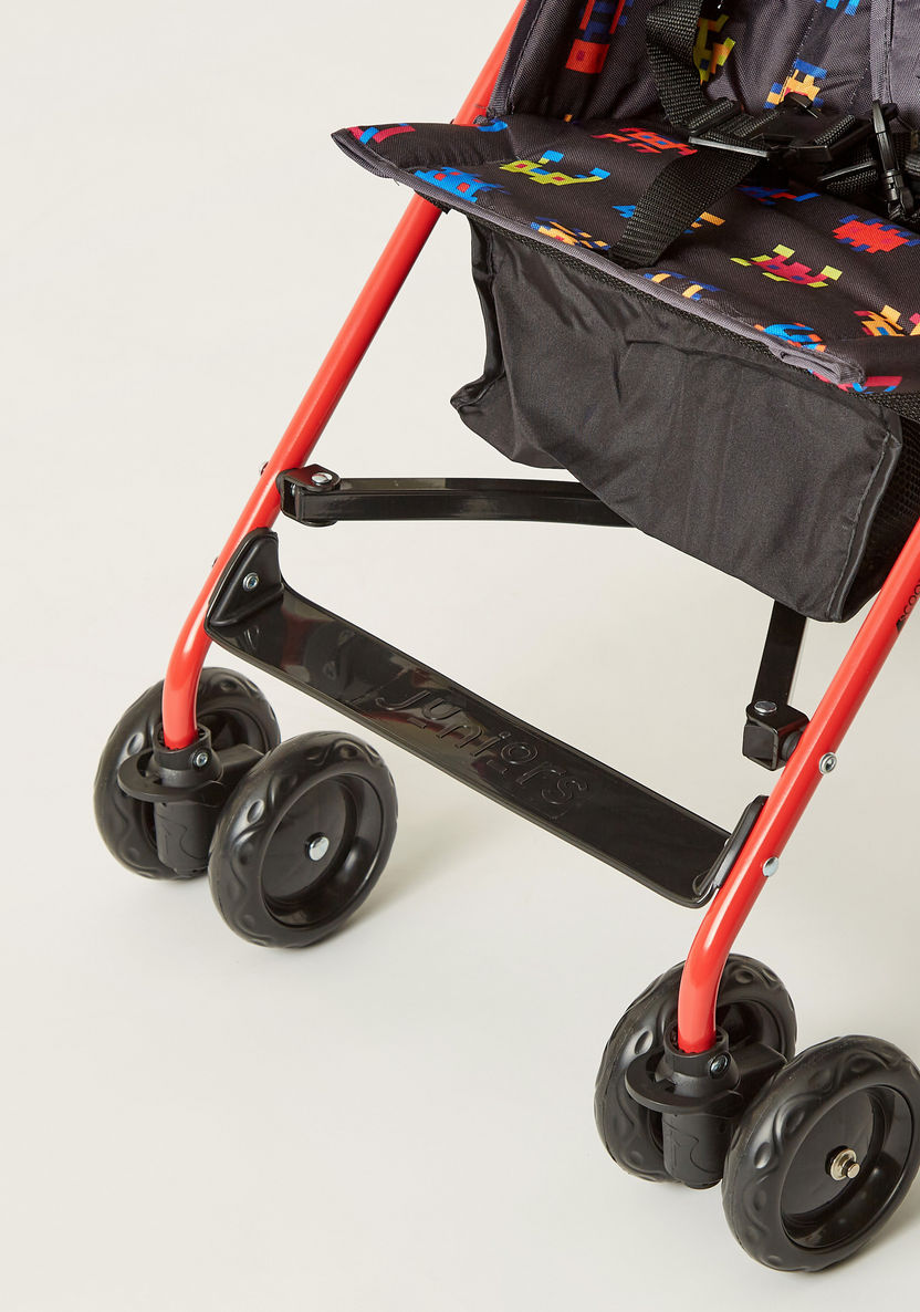 Juniors Scooty Charcoal Baby Buggy with Compact and Foldable Frame (Upto 3 years)-Buggies-image-6