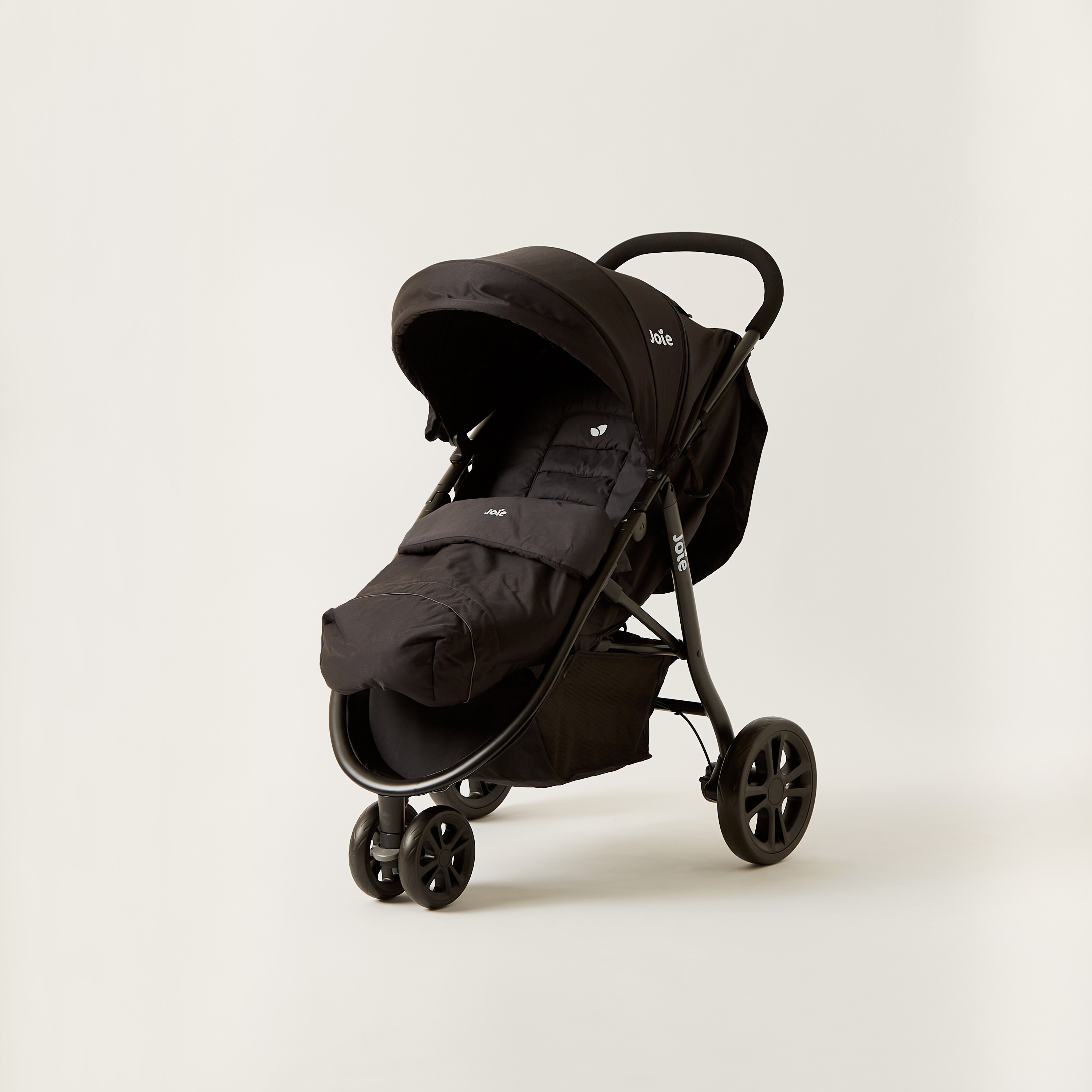 Joie Litetrax 3 Black Travel System with Recliner and Adjustable Seat (Upto 3 years)-baby-gear-strollersandprams-travelsystems-image-3