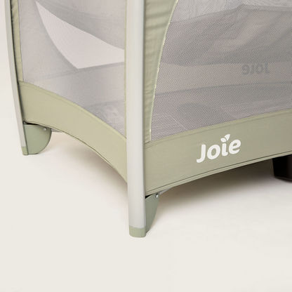 Joie Excursion Change and Bounce Beige 3-piece playard Travel Cot Set with Bassinet (Upto 3 years)