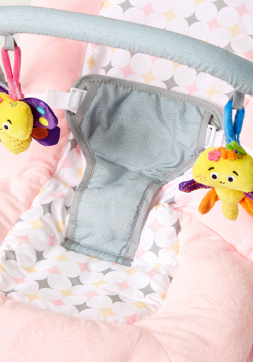 Juniors Plum Baby Bouncer with Plush Toys-Infant Activity-image-5