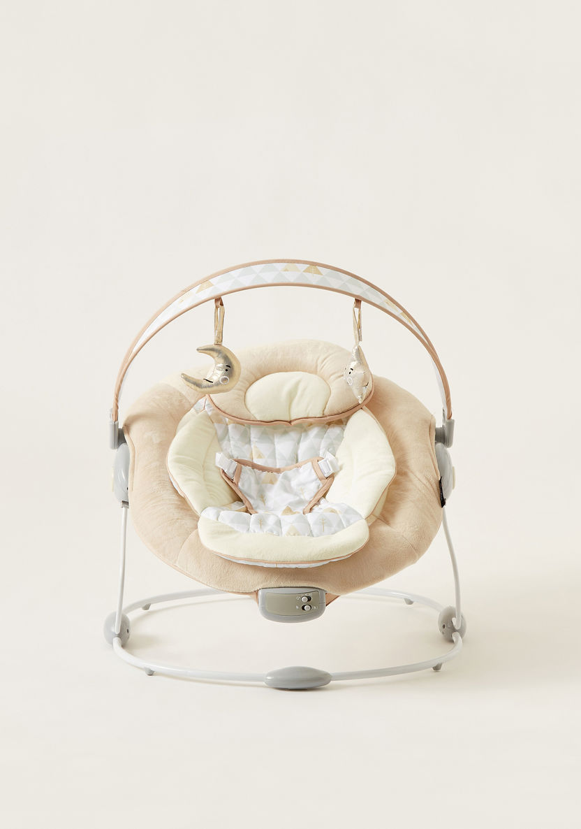 Juniors Printed Apricot Bouncer-Infant Activity-image-2