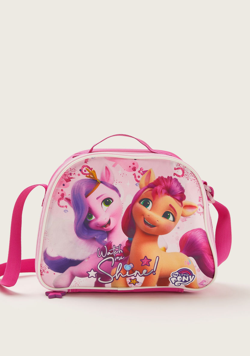 My Little Pony Printed Tote Lunch Bag with Adjustable Shoulder Strap-Lunch Bags-image-0