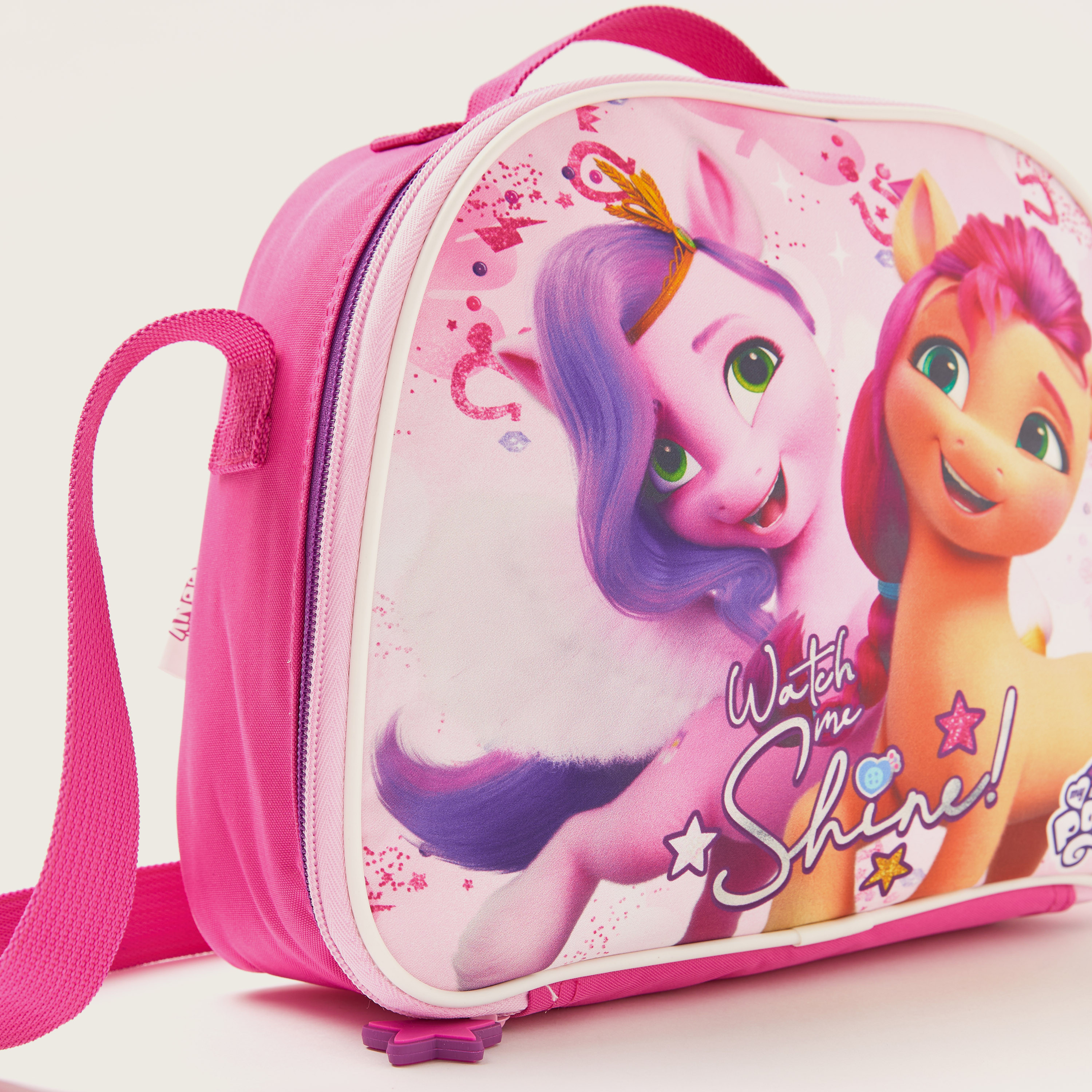 My Little Pony Printed Tote Lunch Bag with Adjustable Shoulder Strap-school-lunchessentials-lunchbags-image-3