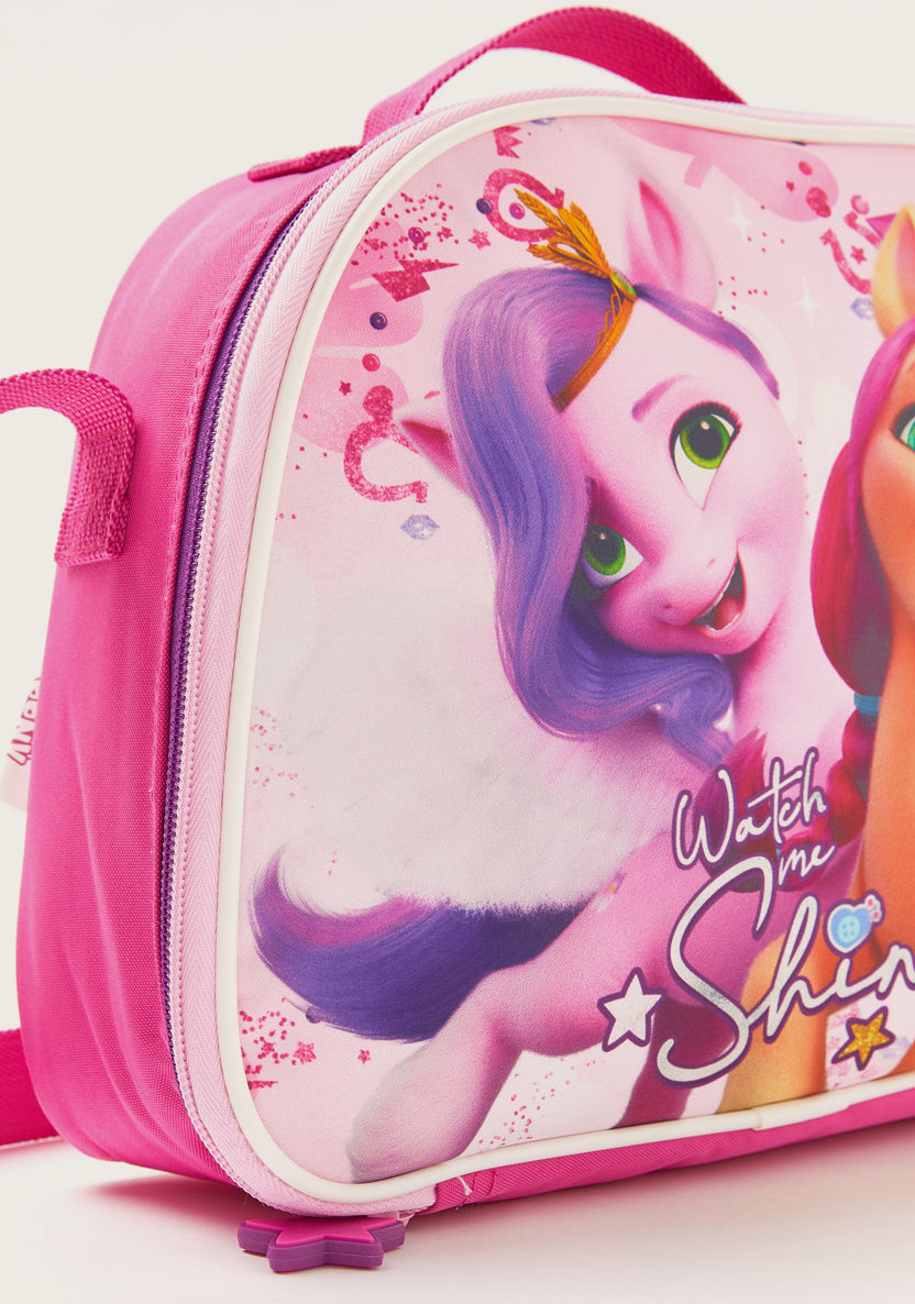 My Little Pony Printed Tote Lunch Bag with Adjustable Shoulder Strap-Lunch Bags-image-2