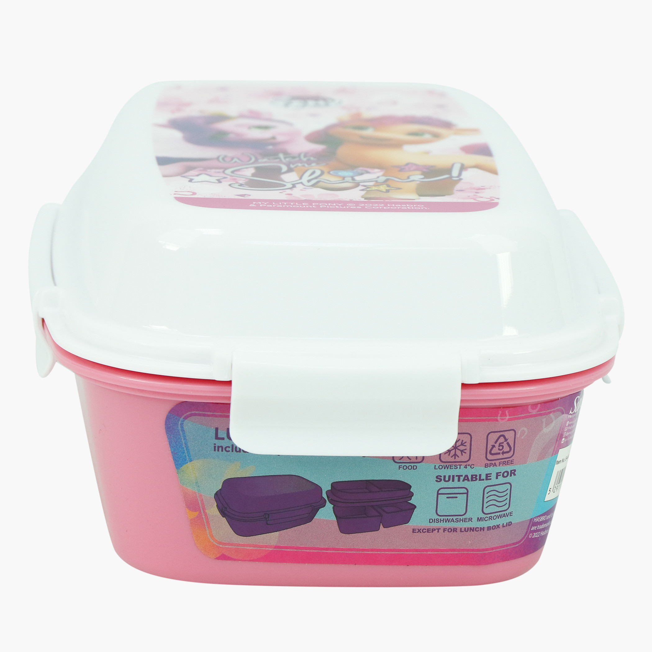 صندوق غداء بطبعات ماي ليتل بوني مع مشبك للإغلاق من صن سي-school-lunchessentials-lunchboxes-image-4