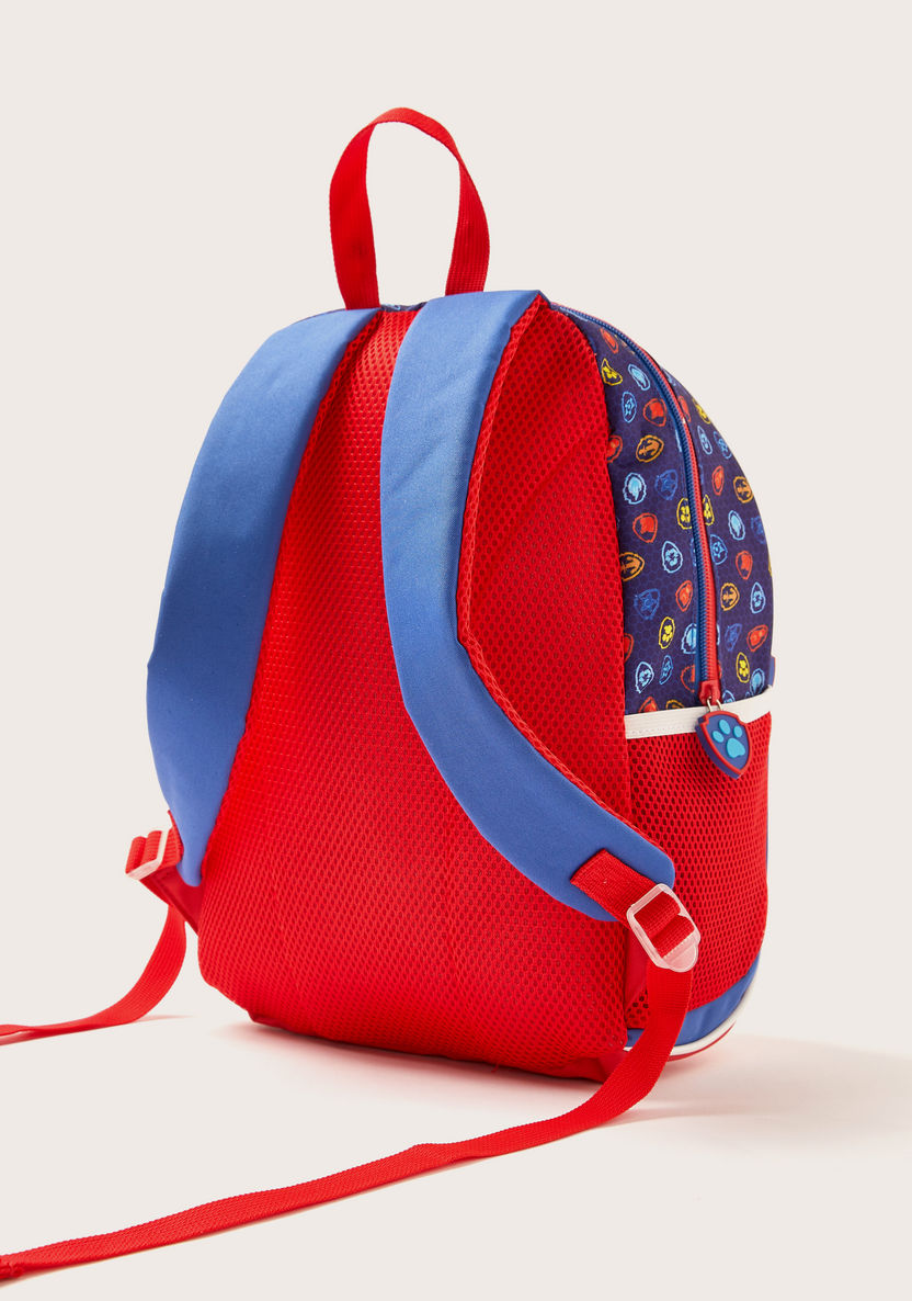 Paw Patrol Printed Backpack with Adjustable Shoulder Straps - 14 inches-Backpacks-image-3