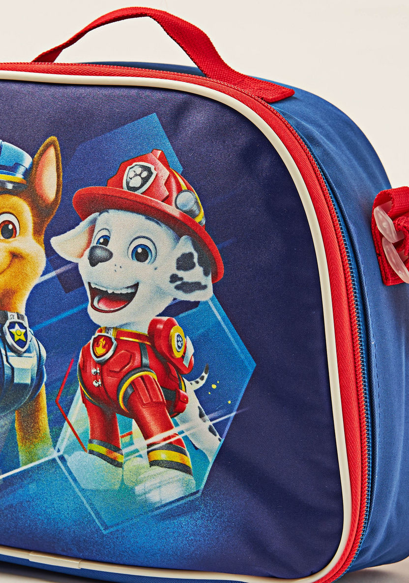 Paw Patrol Printed Insulated Lunch Bag with Adjustable Strap-Lunch Bags-image-2