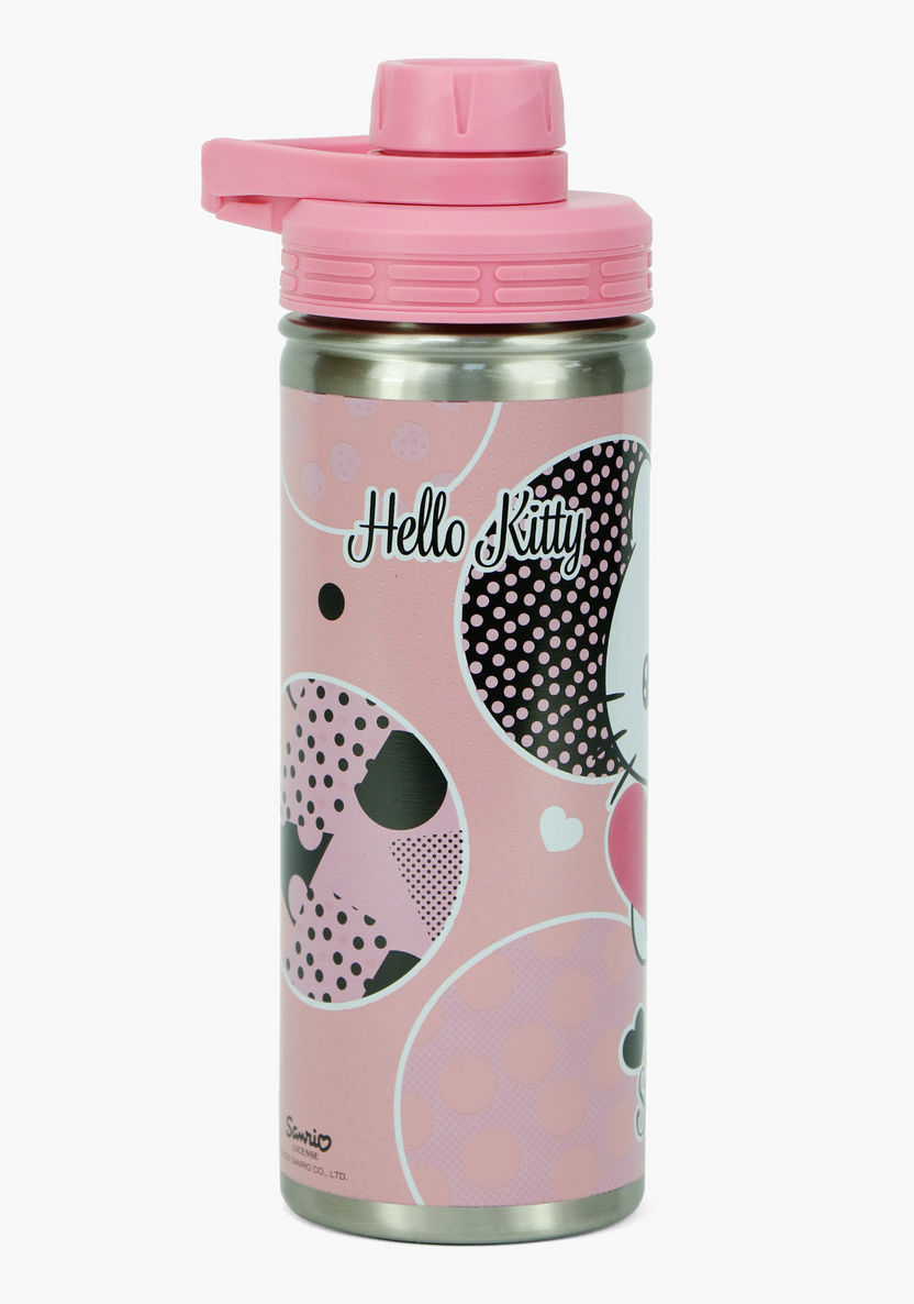 Sanrio Hello Kitty Print Stainless Steel Water Bottle - 620 ml-Water Bottles-image-1