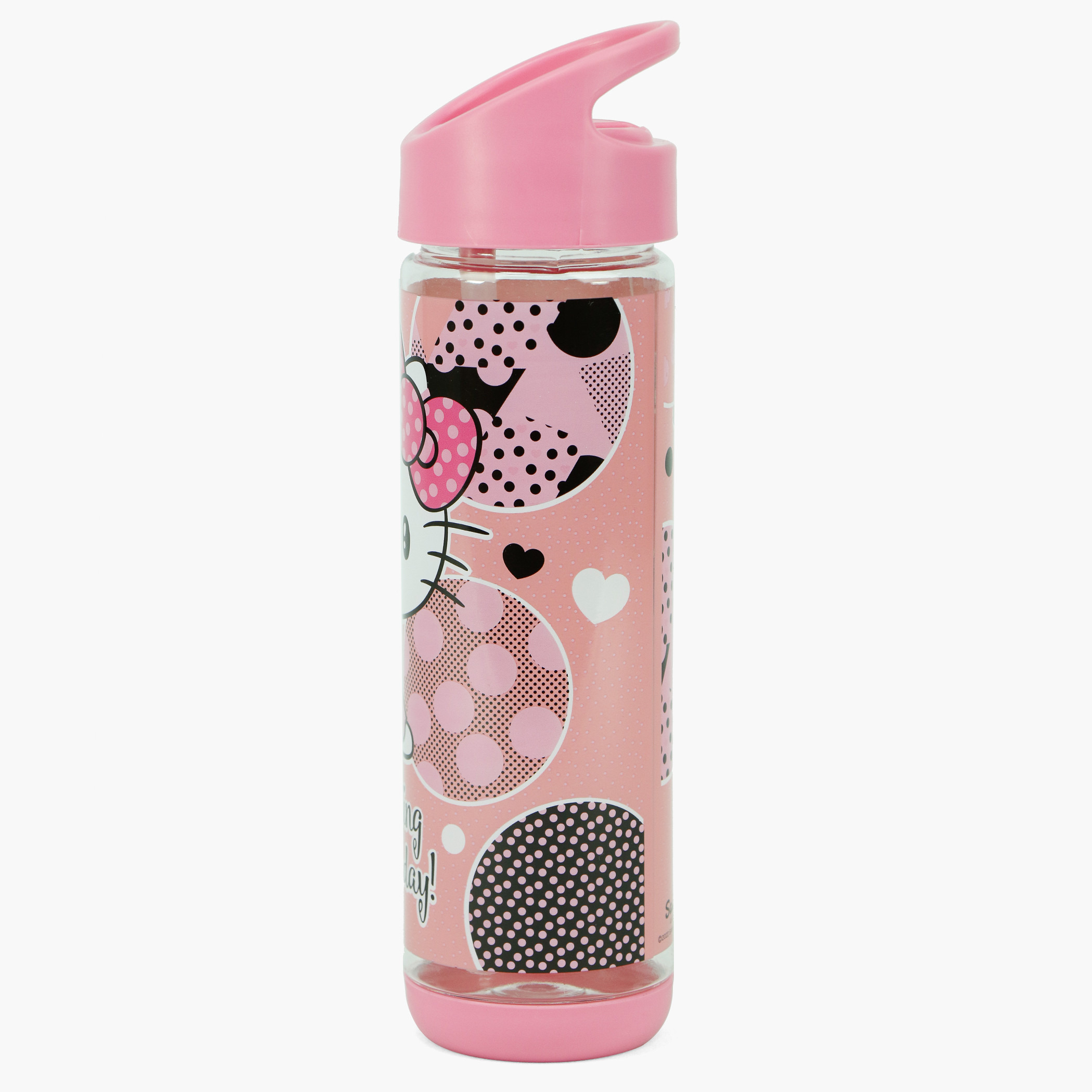 Sanrio Hello Kitty Print Water Bottle - 500 ml-school-waterbottles-image-3