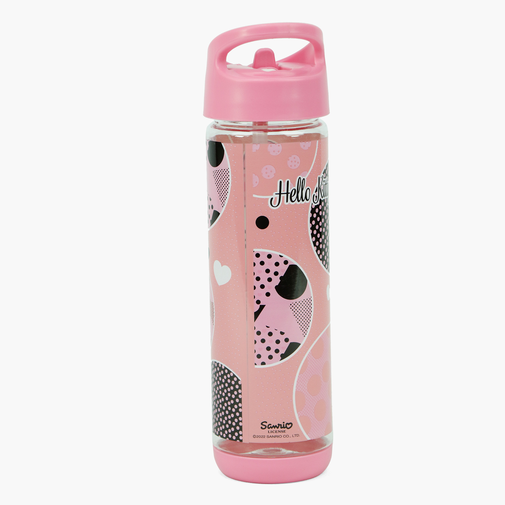 Sanrio Hello Kitty Print Water Bottle - 500 ml-school-waterbottles-image-4