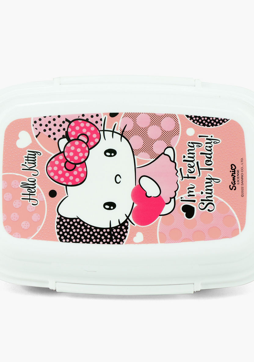 Sanrio Hello Kitty Print Lunch Box-Lunch Boxes-image-1