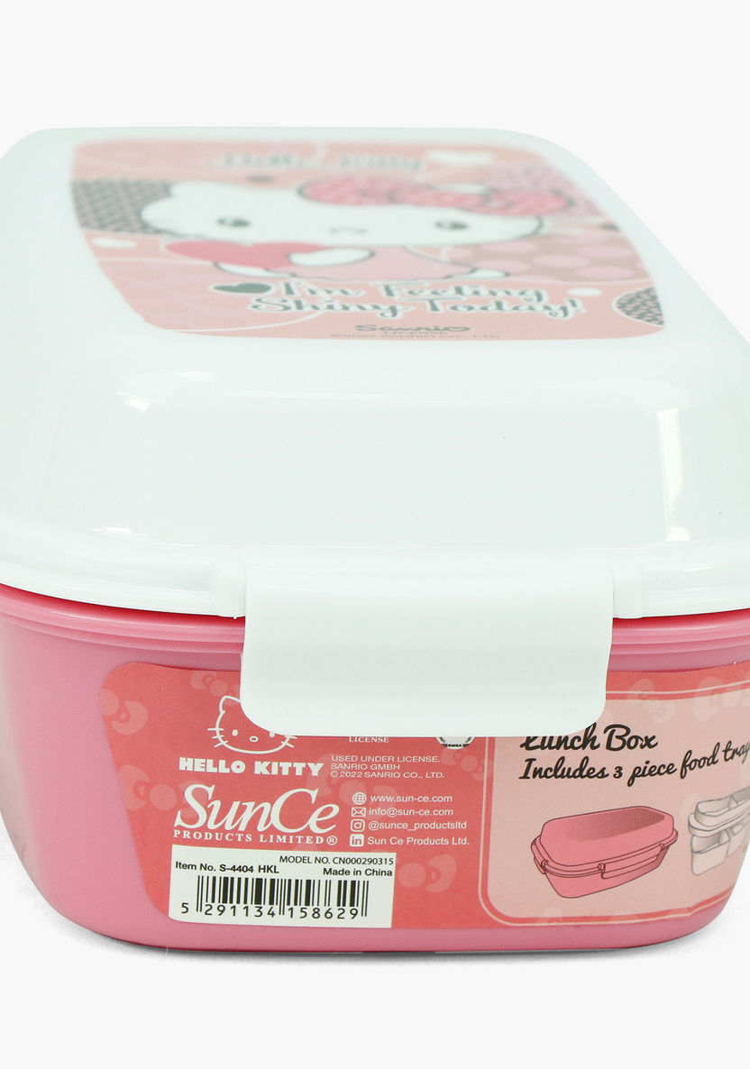 Sanrio Hello Kitty Print Lunch Box-Lunch Boxes-image-3