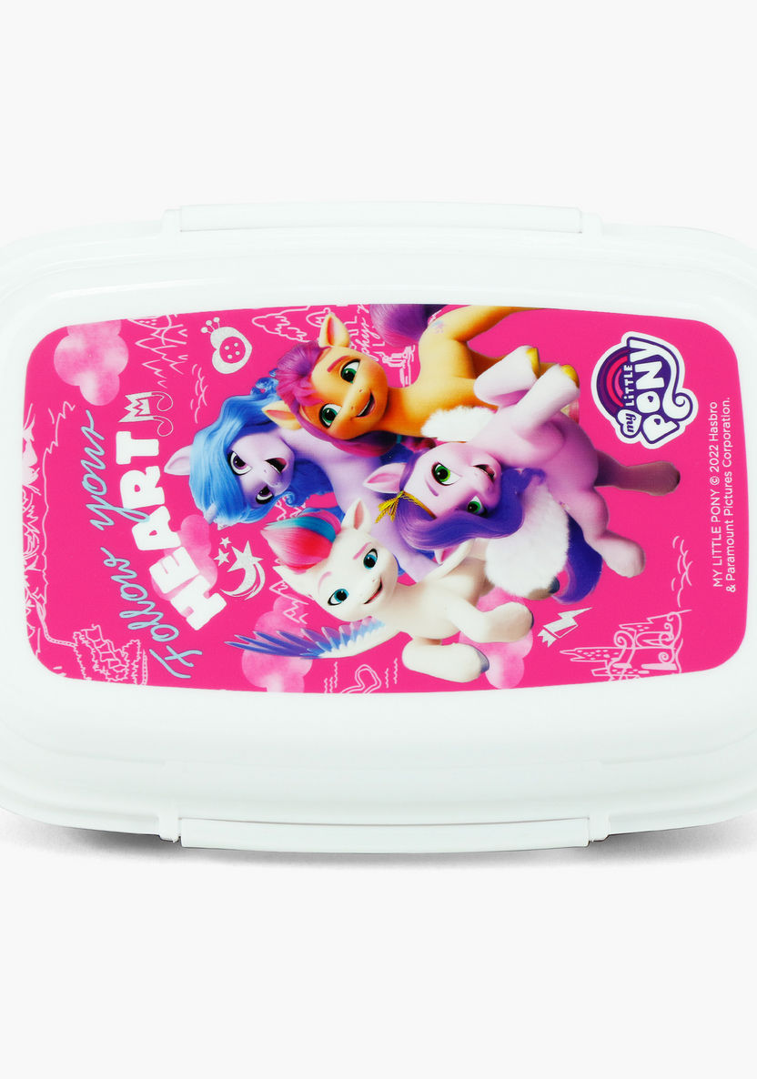 SunCe My Little Pony Print Lunch Box and Clip Lock Lid-Lunch Boxes-image-1
