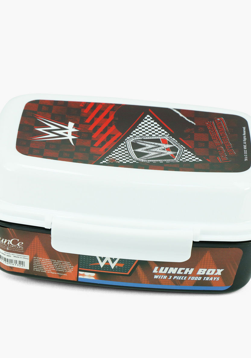 SunCe WWE Print Lunch Box and Clip Lock Lid-Lunch Boxes-image-0