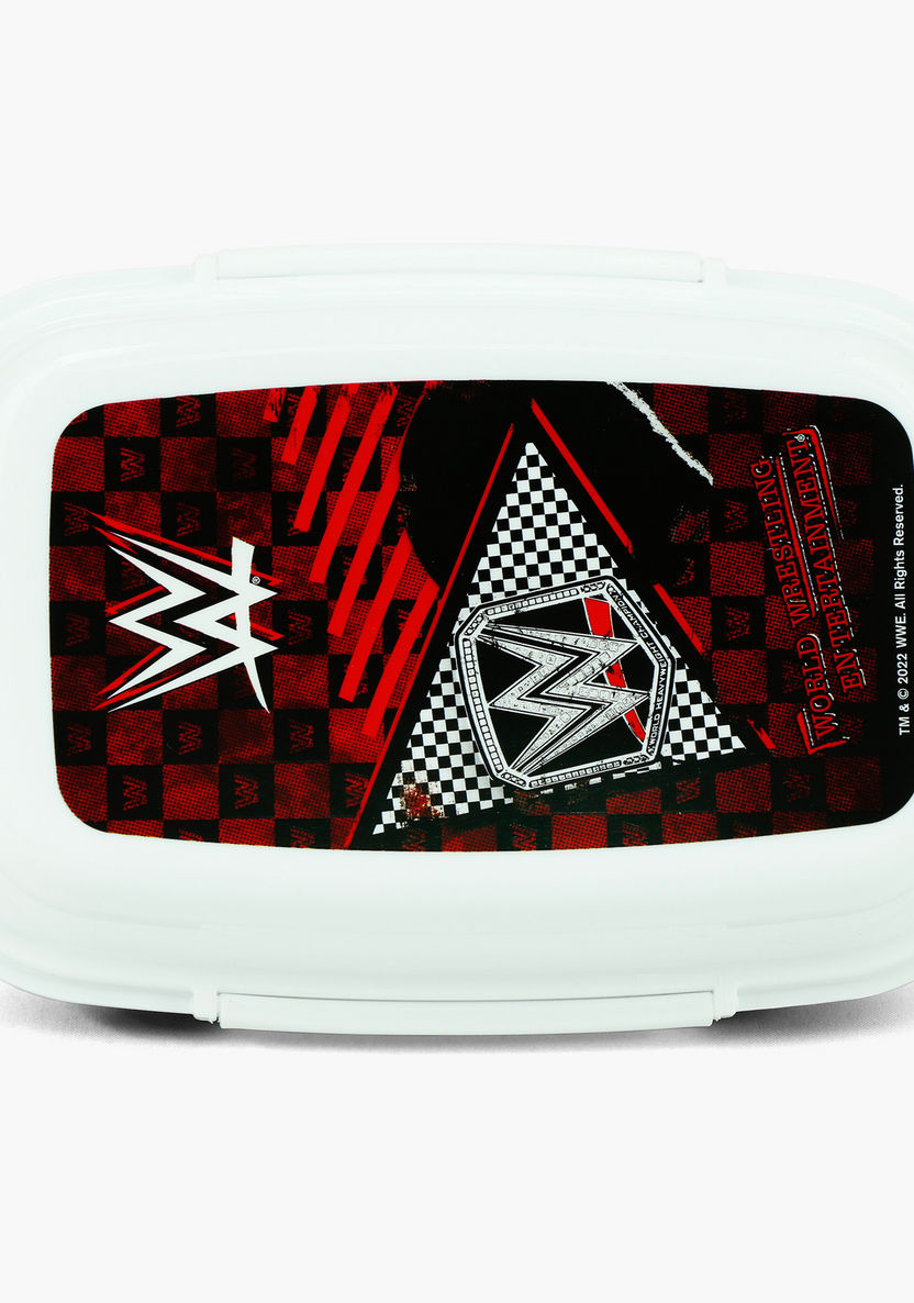 SunCe WWE Print Lunch Box and Clip Lock Lid-Lunch Boxes-image-1