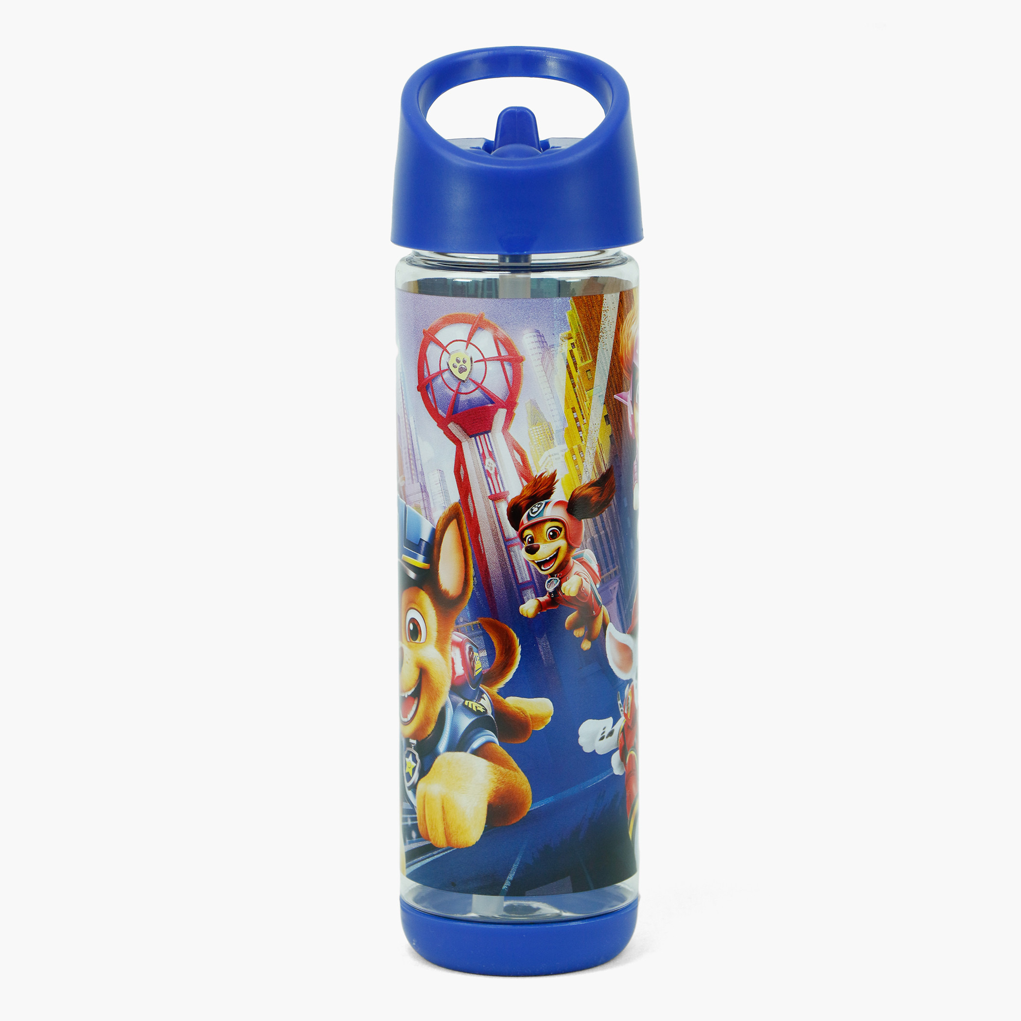 Paw Patrol Printed Water Bottle with Straw - 500 ml-school-waterbottles-image-2