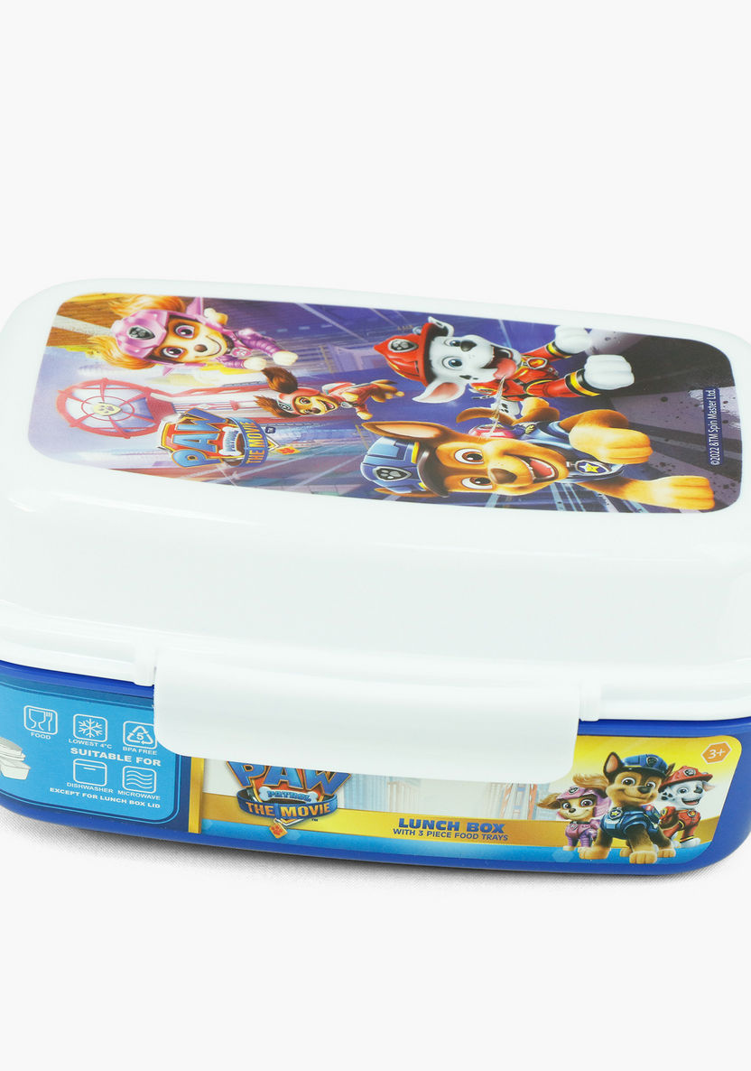 PAW Patrol Printed Lunch Box with Clip Lock Lid-Lunch Boxes-image-0