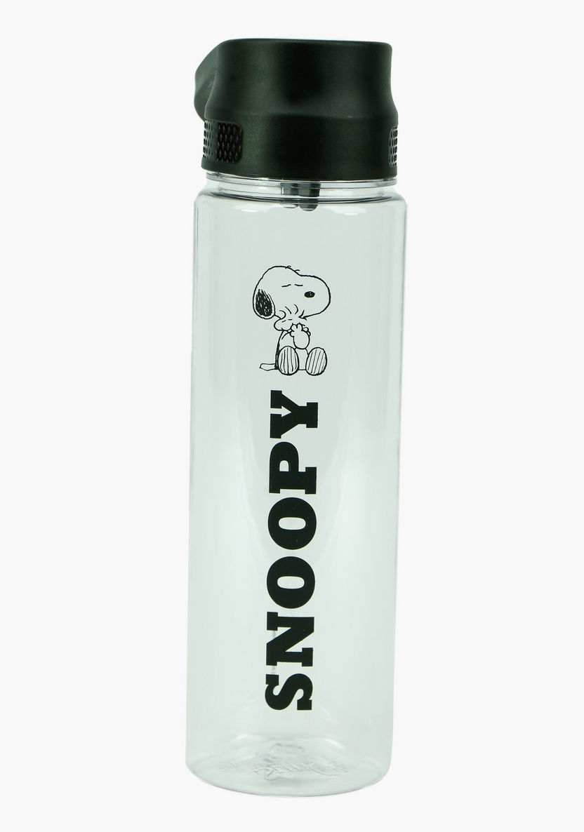 SunCe Snoopy Print Water Bottle with Push Top Opening - 750 ml-Water Bottles-image-0