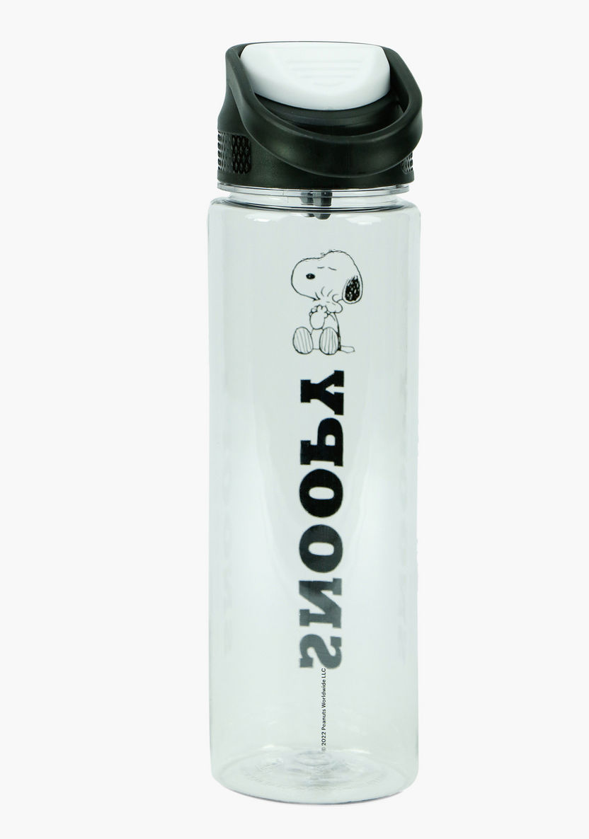 SunCe Snoopy Print Water Bottle with Push Top Opening - 750 ml-Water Bottles-image-3