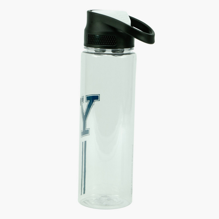 SunCe Yale Print Water Bottle with Push Top Opening - 750 ml
