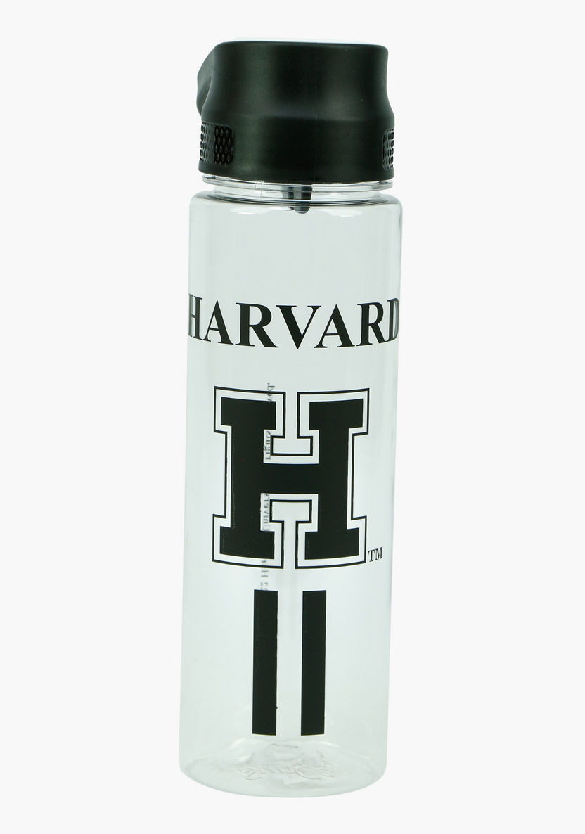 SunCe Harvard Print Water Bottle with Push Top Opening - 750 ml-Water Bottles-image-0