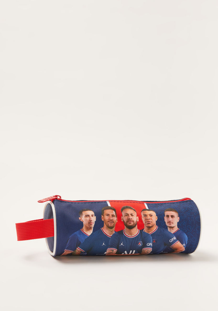 SunCe Football Theme Pencil Pouch with Zip Closure-Pencil Cases-image-1