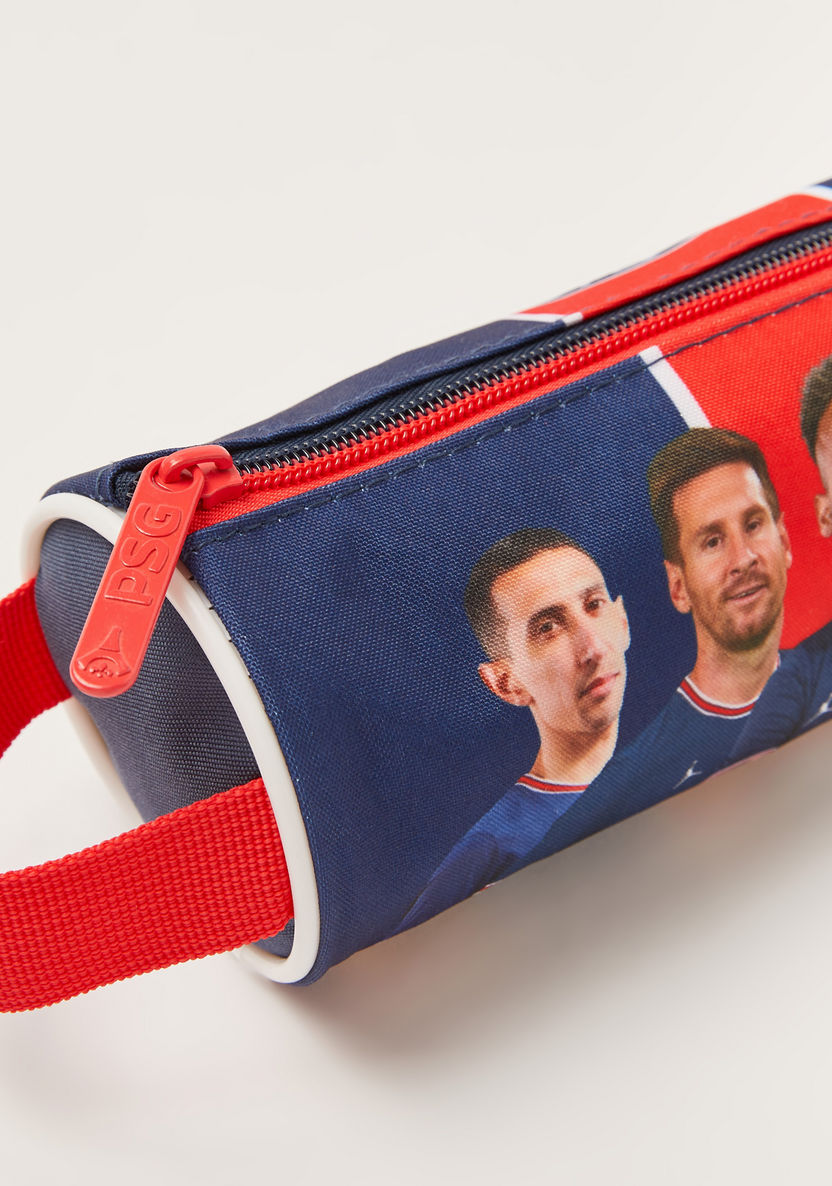 SunCe Football Theme Pencil Pouch with Zip Closure-Pencil Cases-image-3