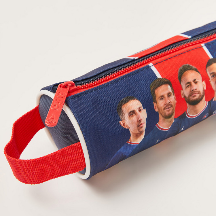 SunCe Football Theme Pencil Pouch with Zip Closure