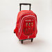 Liverpool FC Print Trolley Backpack with Retractable Handle - 16 inches-Trolleys-thumbnail-1