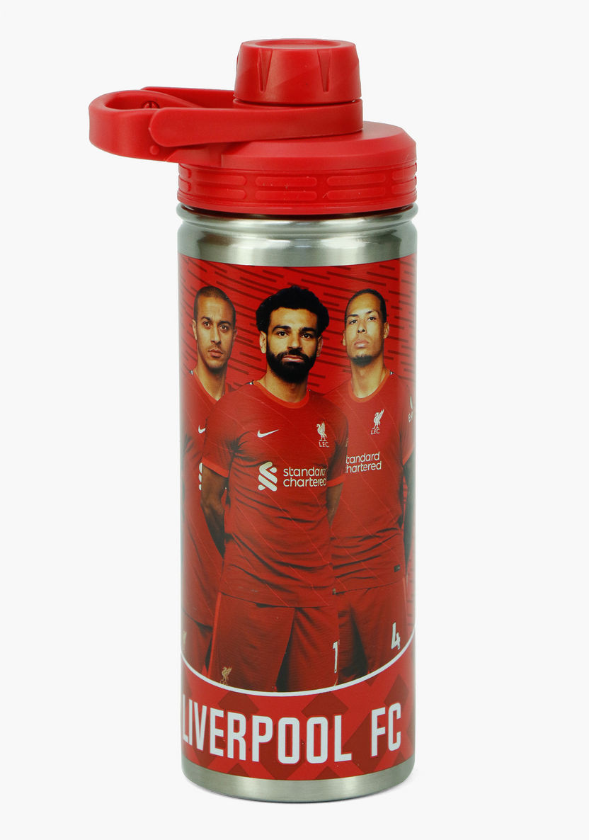 Liverpool FC Print Stainless Steel Water Bottle - 620 ml-Water Bottles-image-0