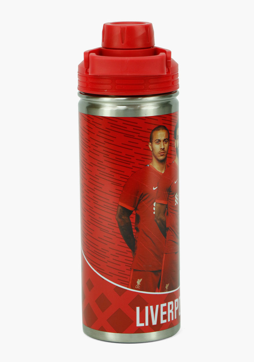 Liverpool FC Print Stainless Steel Water Bottle - 620 ml-Water Bottles-image-1