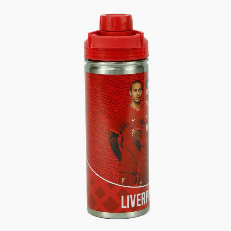 SunCe Liverpool FC Print Stainless Steel Water Bottle - 620 ml