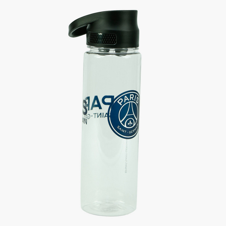 SunCe Paris Saint Germain Print Water Bottle with Push Top Opening - 750 ml