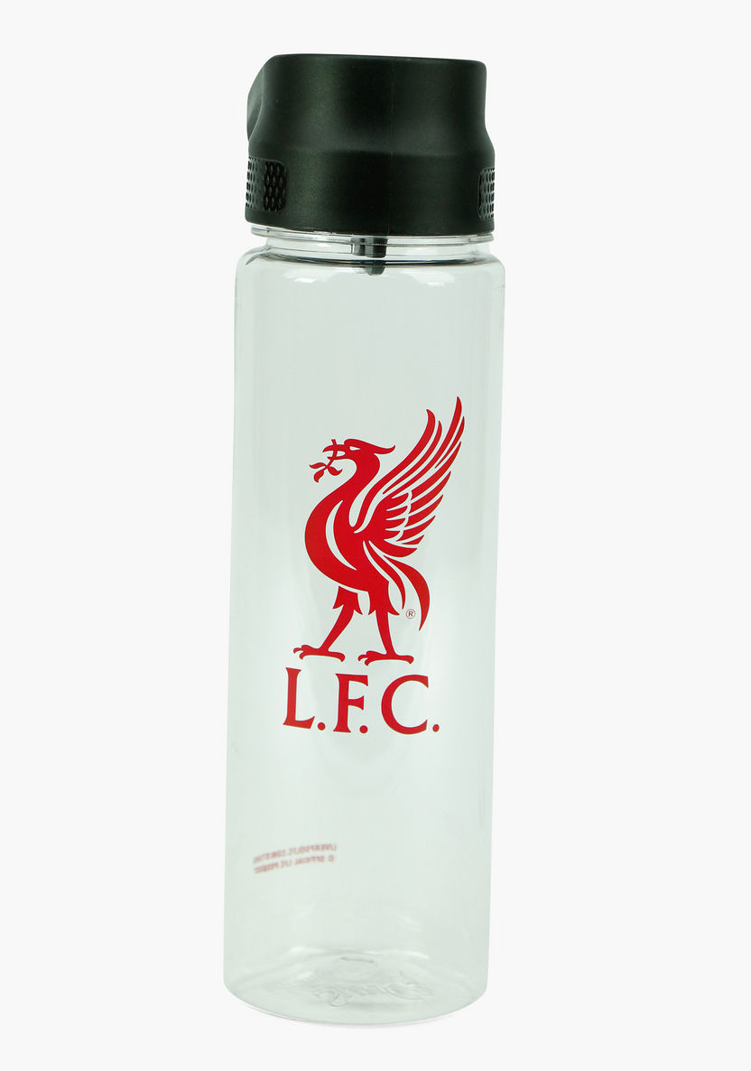 Liverpool Print Water Bottle with Push Top Opening - 750 ml-Water Bottles-image-0