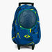 SunCe FIFA Brazil Print Trolley Backpack with Retractable Handle and Speakers - 18 inches-Trolleys-thumbnail-0