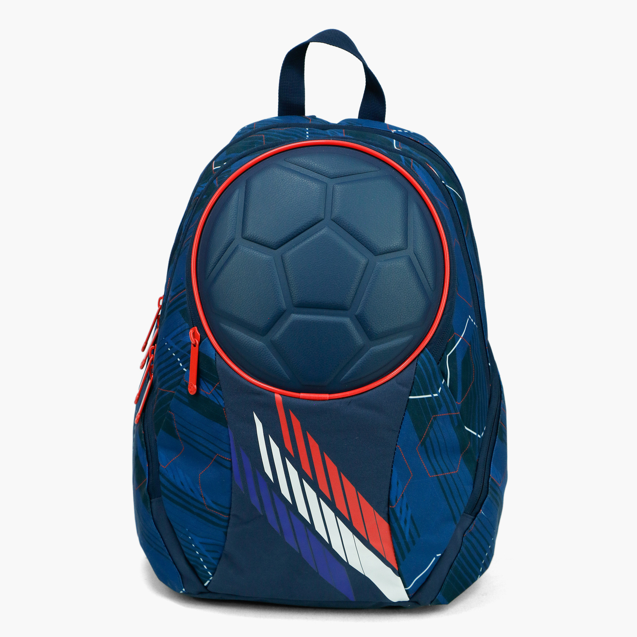 SunCe Printed Backpack with Adjustable Shoulder Straps and Speaker - 16 inches-school-bagsandbackpacks-backpacks-image-1