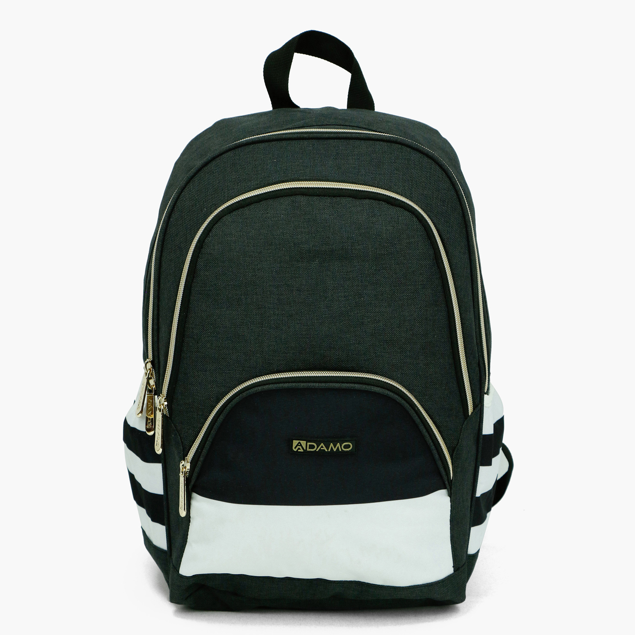 SunCe Solid Backpack with Adjustable Shoulder Straps - 16 inches-school-bagsandbackpacks-backpacks-image-1
