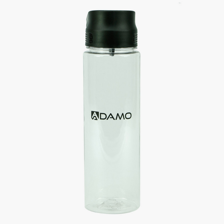 SunCe Printed Water Bottle with Push Top Opening - 750 ml